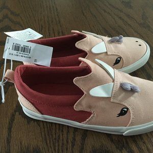 Old Navy Canvas Slip Ons Toddler Sz 11 Triceratops